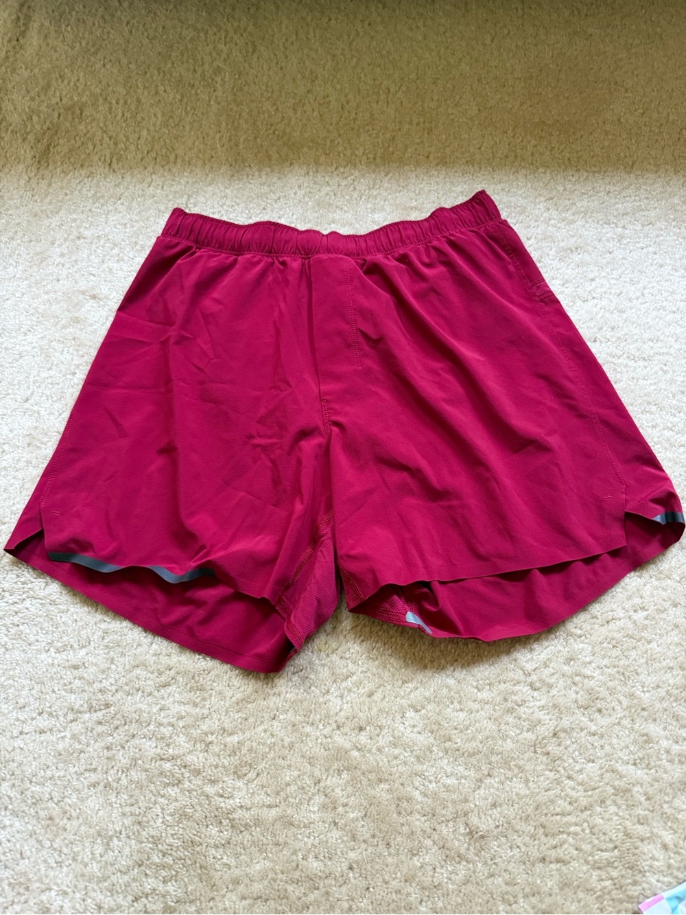 Lululemon running shorts with bottle holders